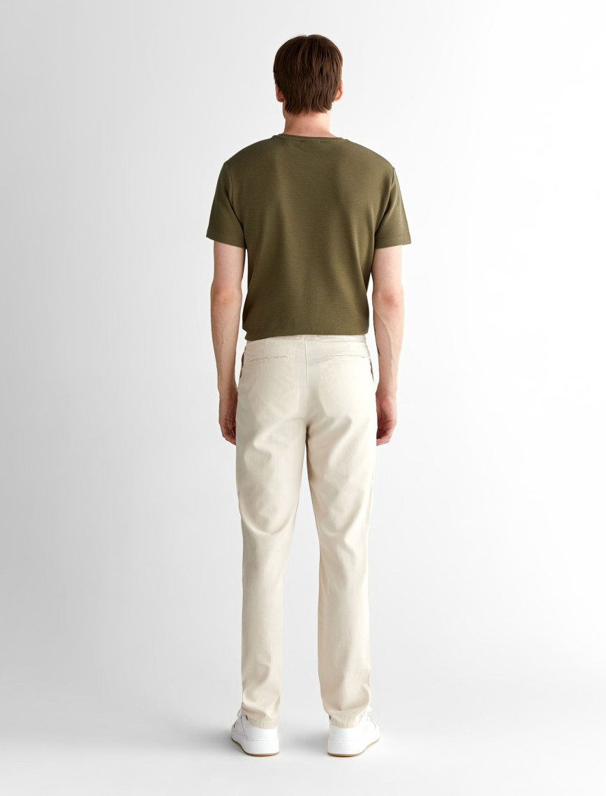 GANT Erkek Krem Jogger Fit Pantolon GANT Erkek Krem Jogger Fit Pantolon