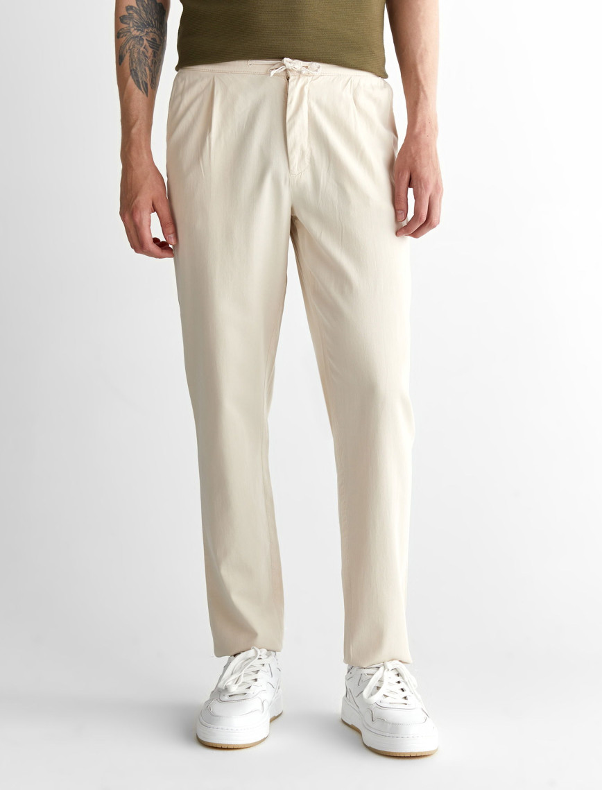 GANT Erkek Krem Jogger Fit Pantolon GANT Erkek Krem Jogger Fit Pantolon