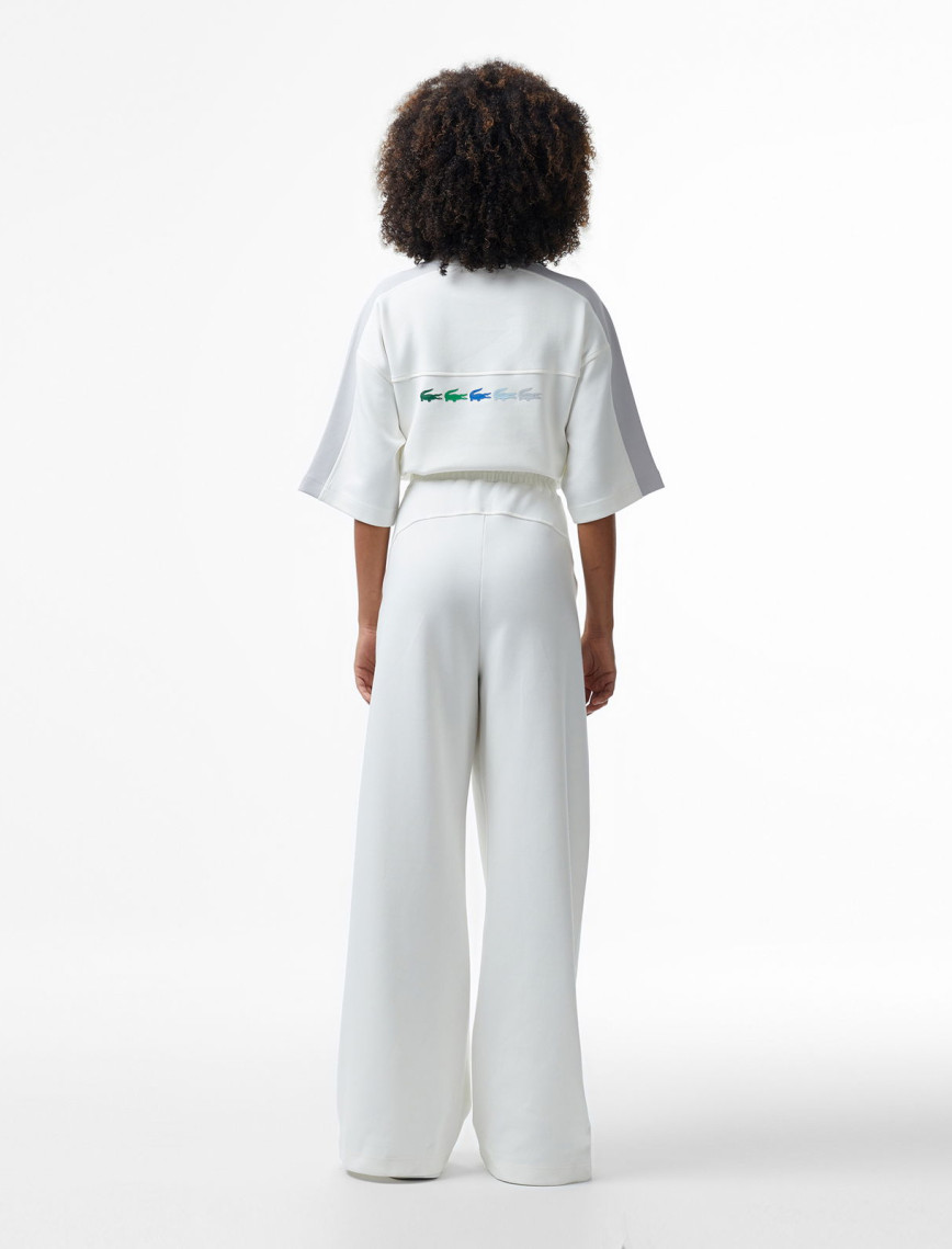 Lacoste House of SuperStep x Lacoste Kadın Beyaz Eşofman Altı Lacoste House of SuperStep x Lacoste Kadın Beyaz Eşofman Altı