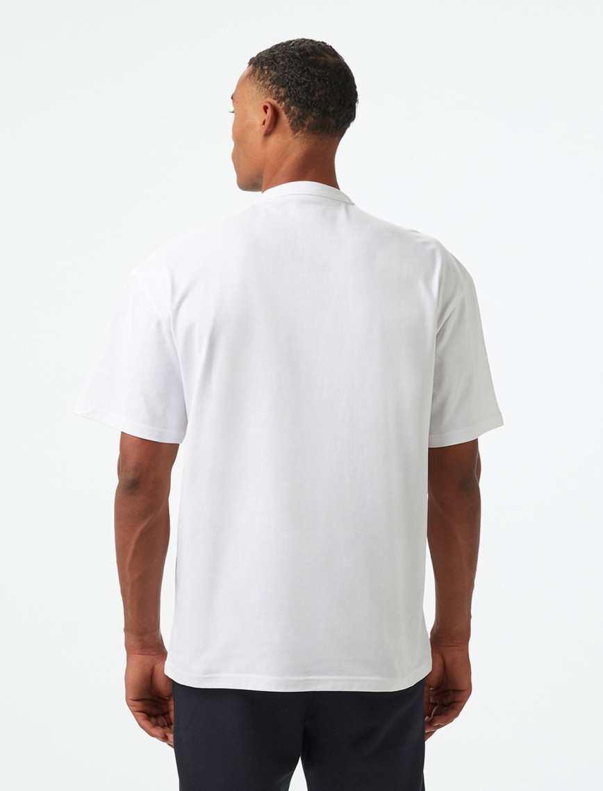 Converse Loose Fit Erkek Beyaz T-Shirt Converse Loose Fit Erkek Beyaz T-Shirt