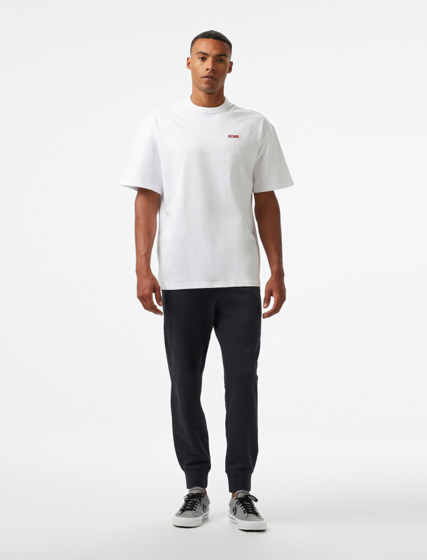 Converse Loose Fit Erkek Beyaz T-Shirt Converse Loose Fit Erkek Beyaz T-Shirt