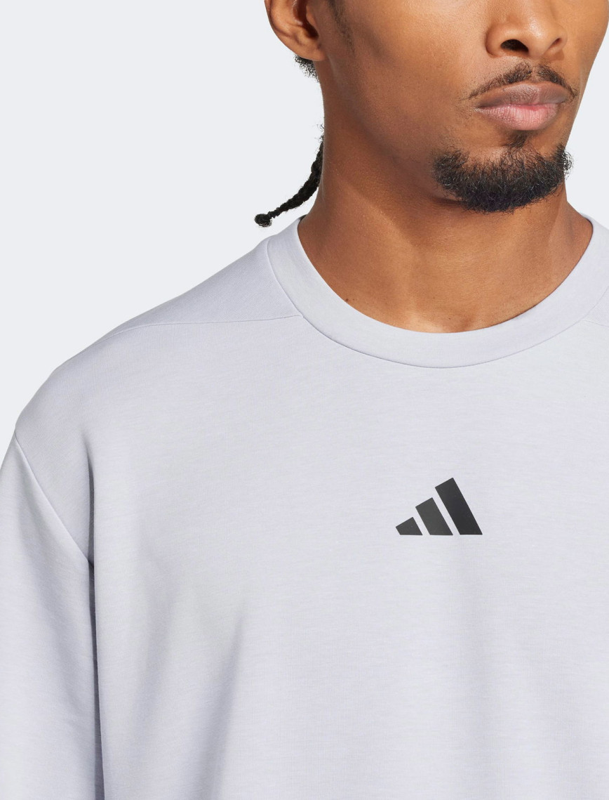 adidas Designed For Training Crew Erkek Gri Antrenman Sweatshirt adidas Designed For Training Crew Erkek Gri Antrenman Sweatshirt