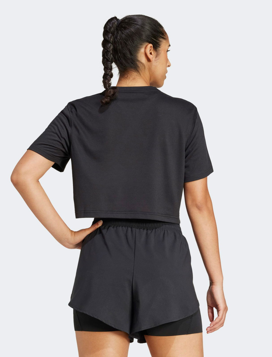 adidas Train Essentials Boxy Workout Kadın Siyah Antrenman T-Shirt adidas Train Essentials Boxy Workout Kadın Siyah Antrenman T-Shirt