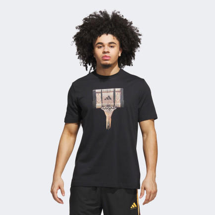 adidas Basketball Gallery Graphic Erkek Siyah Basketbol T-Shirt adidas Basketball Gallery Graphic Erkek Siyah Basketbol T-Shirt