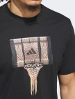 adidas Basketball Gallery Graphic Erkek Siyah Basketbol T-Shirt adidas Basketball Gallery Graphic Erkek Siyah Basketbol T-Shirt