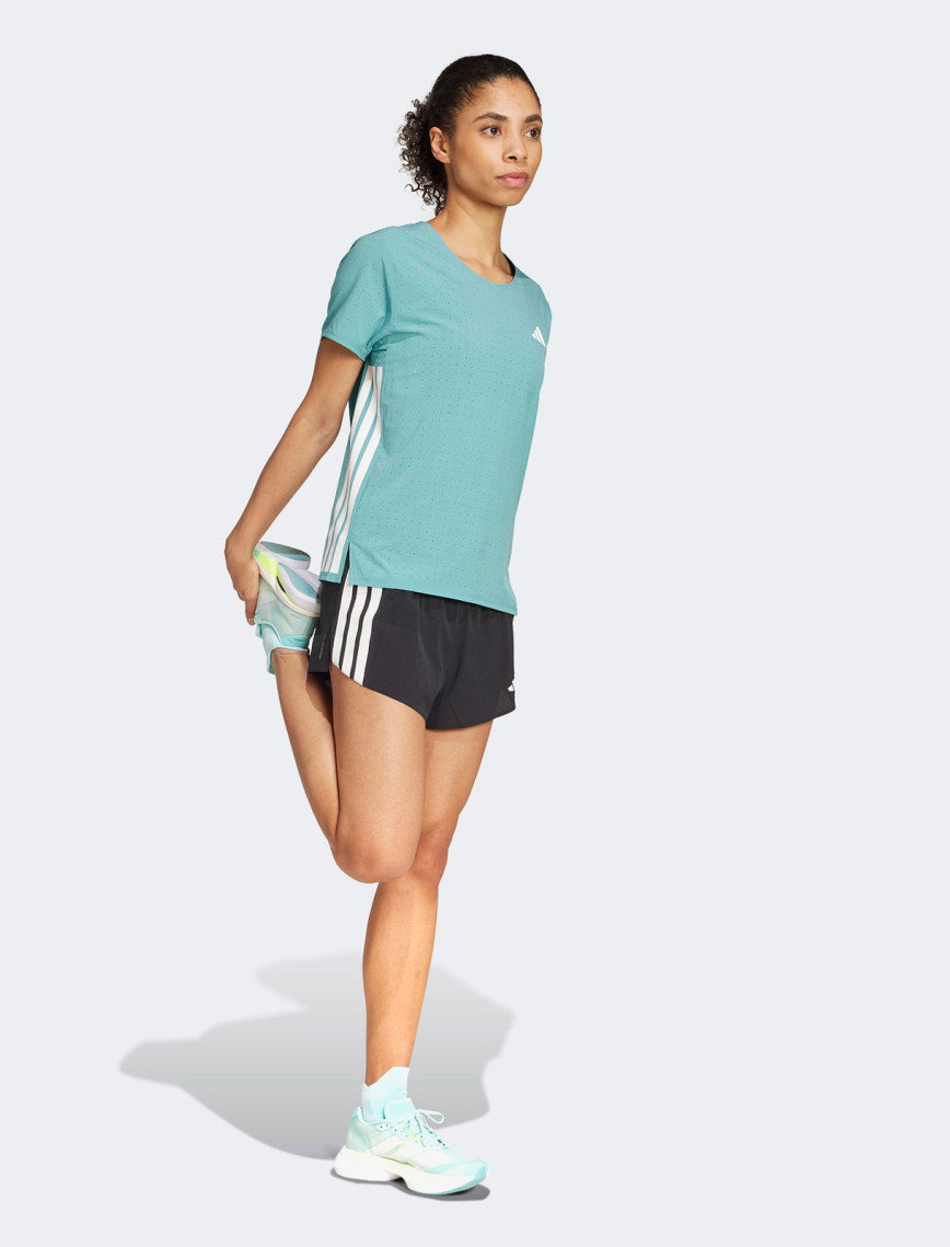 adidas Adizero Running Kadın Mavi Koşu T-Shirt adidas Adizero Running Kadın Mavi Koşu T-Shirt