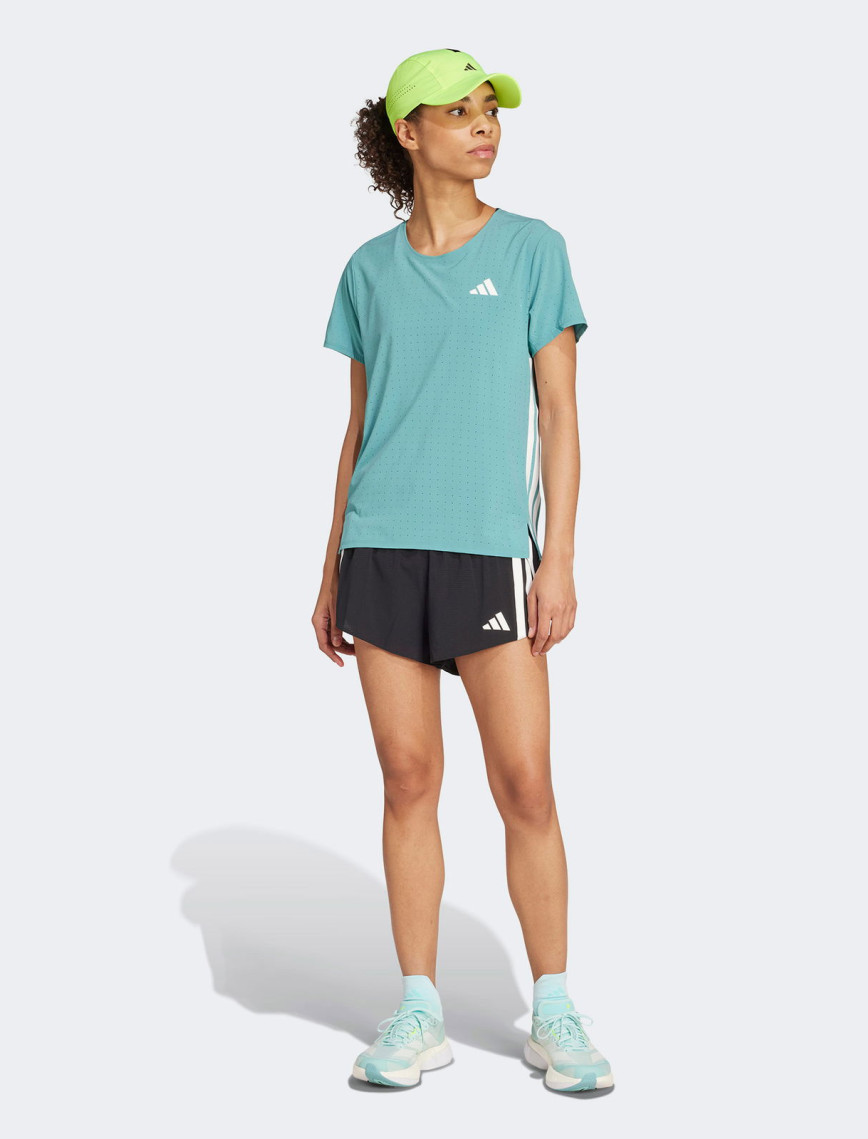 adidas Adizero Running Kadın Mavi Koşu T-Shirt adidas Adizero Running Kadın Mavi Koşu T-Shirt