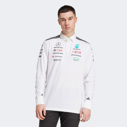 adidas Mercedes Amg Petronas Formula One Team Erkek Beyaz Motorsport Sweatshirt adidas Mercedes Amg Petronas Formula One Team Erkek Beyaz Motorsport Sweatshirt