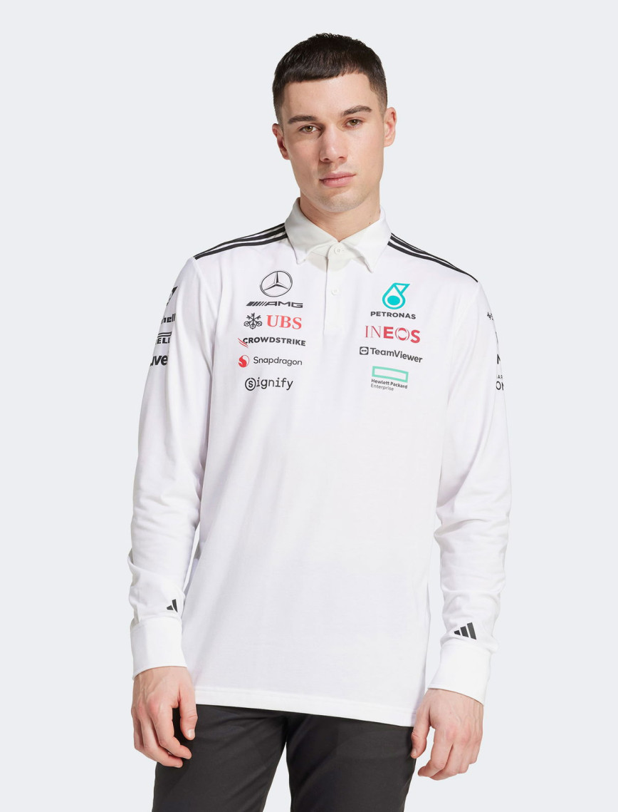 adidas Mercedes Amg Petronas Formula One Team Erkek Beyaz Motorsport Sweatshirt adidas Mercedes Amg Petronas Formula One Team Erkek Beyaz Motorsport Sweatshirt