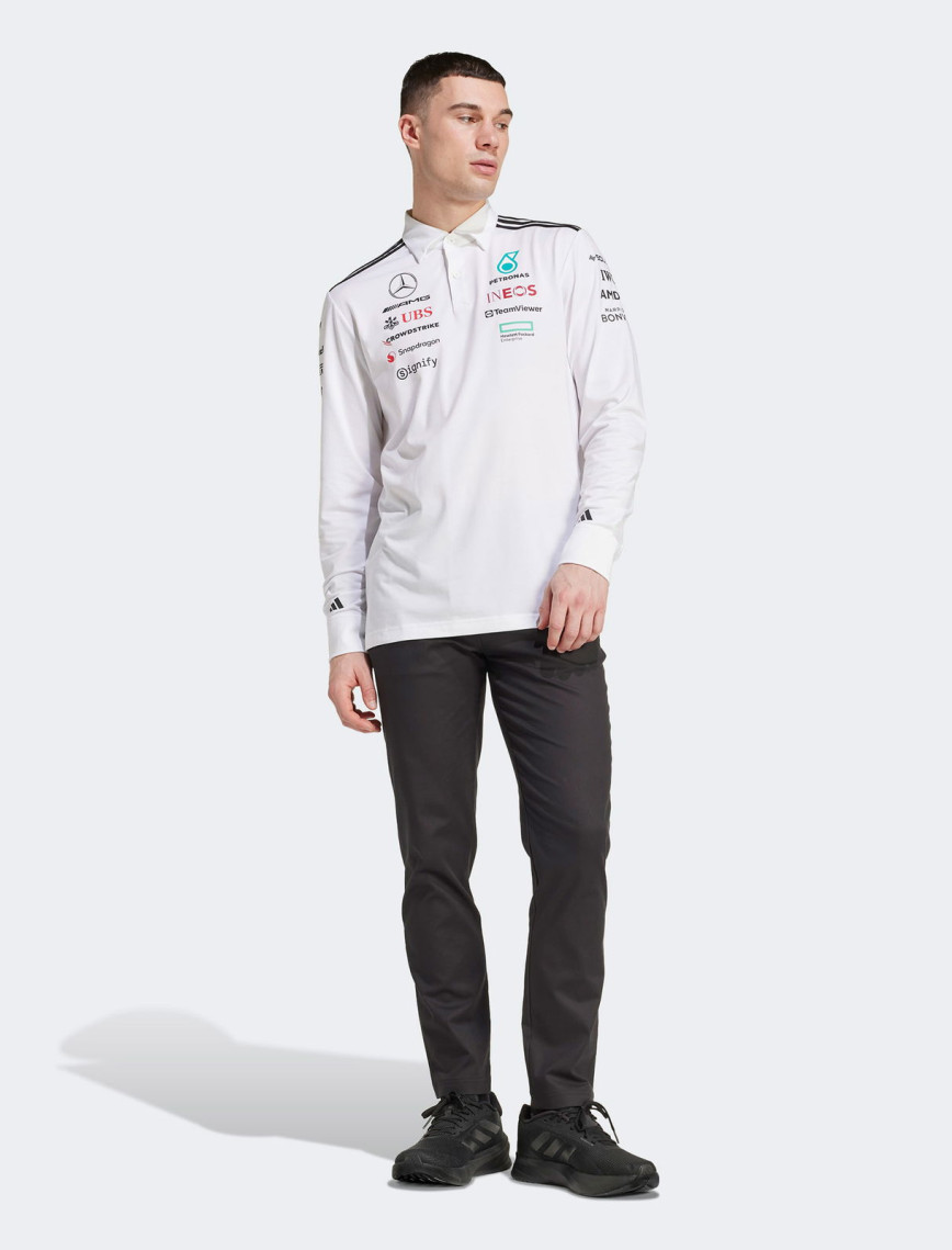 adidas Mercedes Amg Petronas Formula One Team Erkek Beyaz Motorsport Sweatshirt adidas Mercedes Amg Petronas Formula One Team Erkek Beyaz Motorsport Sweatshirt