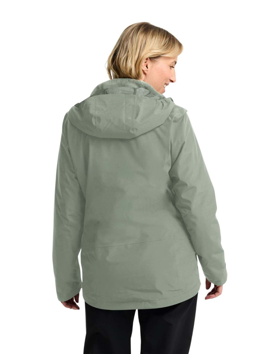 Jack Wolfskin Moonrise 3in1 Kadın Outdoor Ceketi