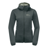 Jack Wolfskin Windhain Hoody Kadın Yeşil Softshell Jack Wolfskin Windhain Hoody Kadın Yeşil Softshell
