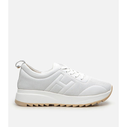 Kadın Deri Beyaz Spor Ayakkabı Kadın Deri Beyaz Spor Ayakkabı