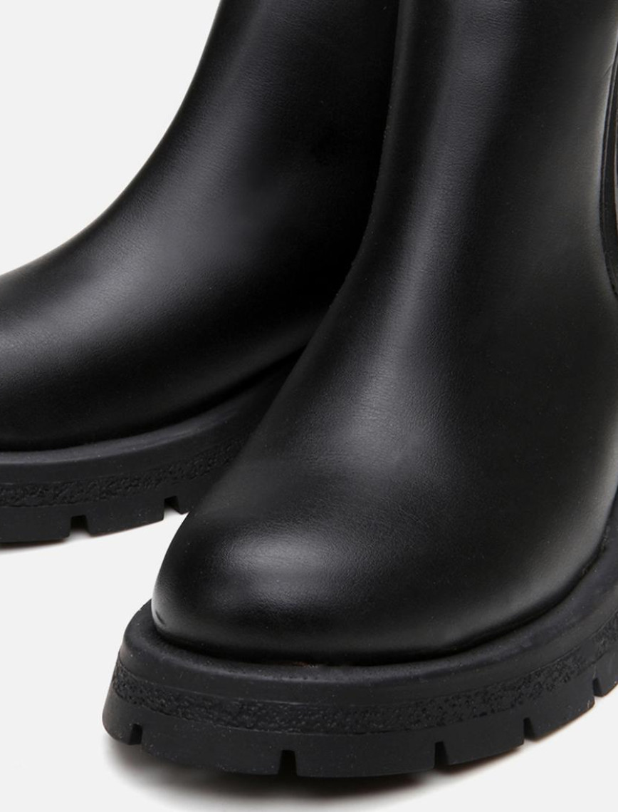 Kadın Siyah Düz Bot Kadın Siyah Düz Bot