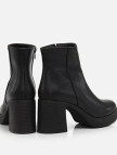 Kadın Siyah Yaya Topuklu Bot