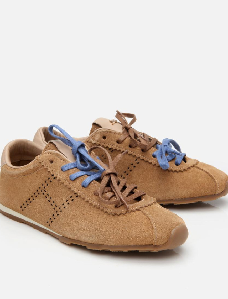 Kadın Süet Deri Taba Spor Ayakkabı Kadın Süet Deri Taba Spor Ayakkabı