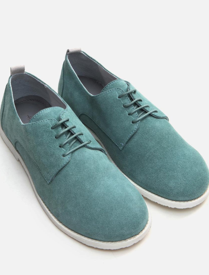 Erkek Deri Açık Yeşil Günlük Ayakkabı Erkek Deri Açık Yeşil Günlük Ayakkabı