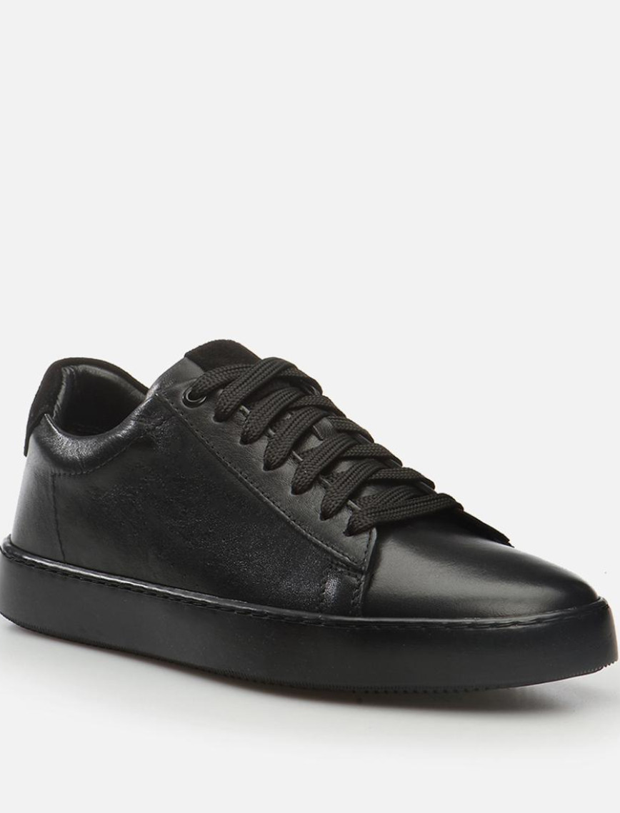 Erkek Deri Siyah Günlük Ayakkabı Erkek Deri Siyah Günlük Ayakkabı