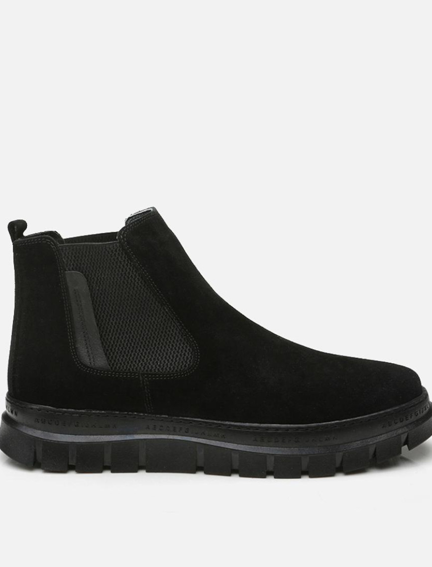 Erkek Deri Siyah Günlük Bot Erkek Deri Siyah Günlük Bot