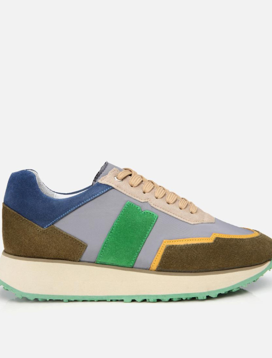 Erkek Deri Bej Spor Ayakkabı Erkek Deri Bej Spor Ayakkabı