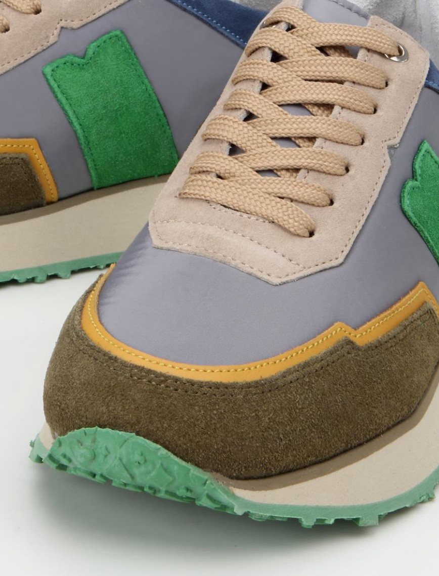 Erkek Deri Yeşil Spor Ayakkabı Erkek Deri Yeşil Spor Ayakkabı