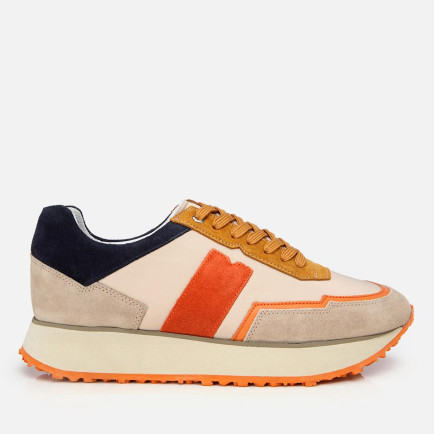 Erkek Deri Bej Spor Ayakkabı Erkek Deri Bej Spor Ayakkabı