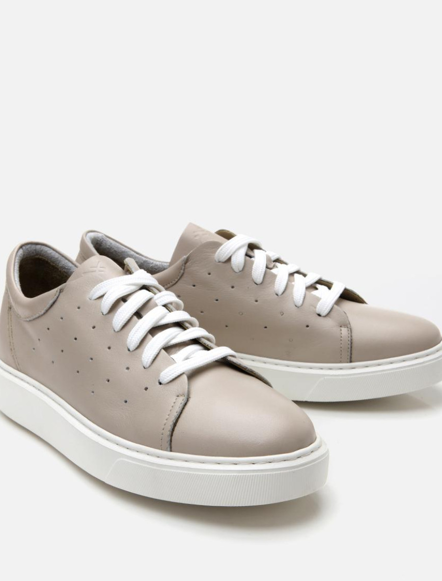 Erkek Deri Vizon Hafif Tabanlı Spor Ayakkabı Erkek Deri Vizon Hafif Tabanlı Spor Ayakkabı