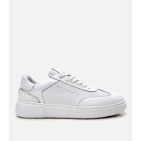 Erkek Deri Beyaz Ultra Hafif Tabanlı Spor Ayakkabı Erkek Deri Beyaz Ultra Hafif Tabanlı Spor Ayakkabı