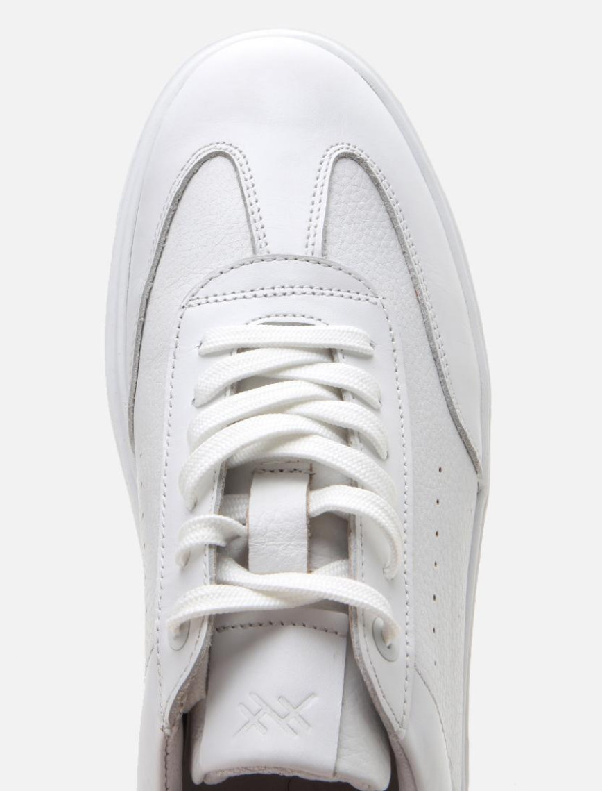 Erkek Deri Beyaz Ultra Hafif Tabanlı Spor Ayakkabı Erkek Deri Beyaz Ultra Hafif Tabanlı Spor Ayakkabı