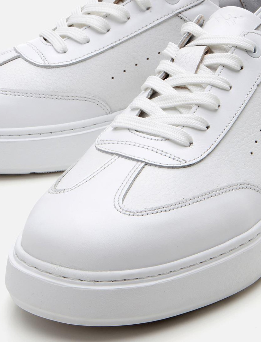 Erkek Deri Beyaz Ultra Hafif Tabanlı Spor Ayakkabı Erkek Deri Beyaz Ultra Hafif Tabanlı Spor Ayakkabı