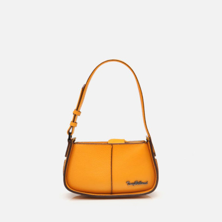 Kadın Deri Sarı Ayarlanabilir Askılı Mini Çanta Kadın Deri Sarı Ayarlanabilir Askılı Mini Çanta