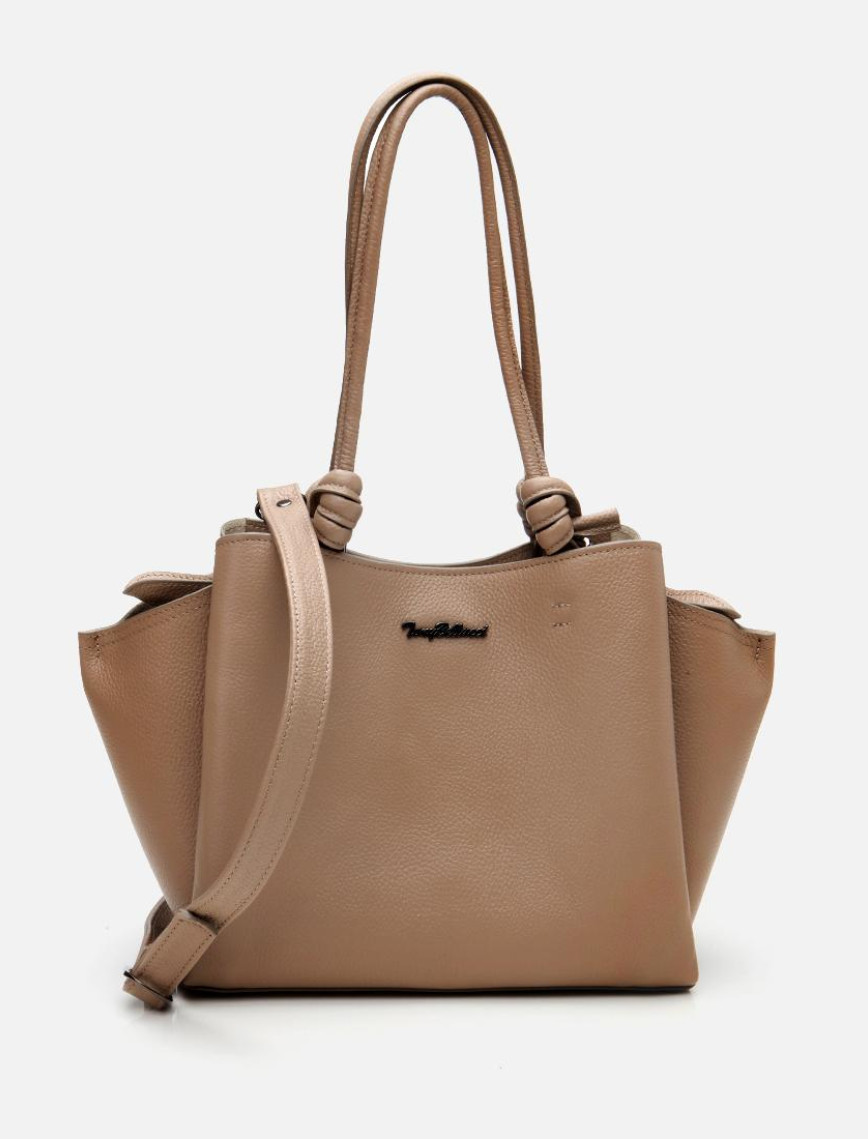 Kadın Deri Vizon Omuz Çantası Kadın Deri Vizon Omuz Çantası