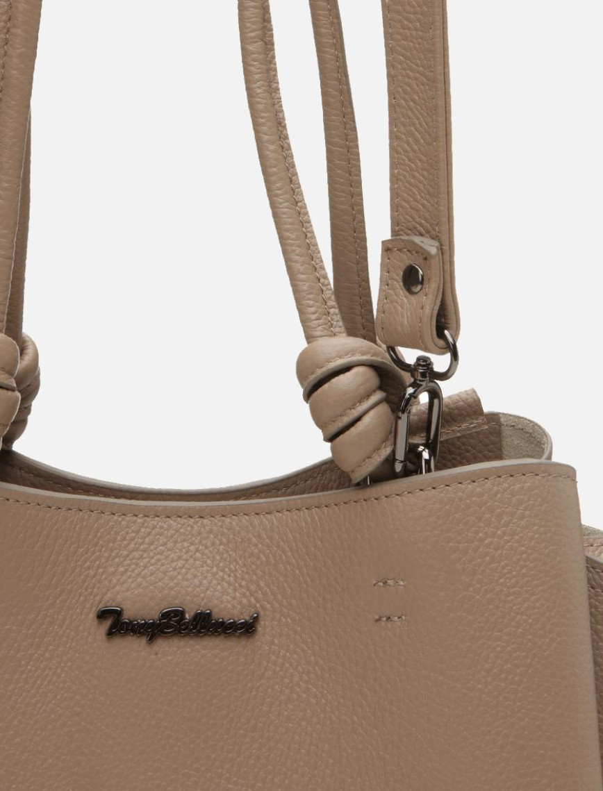 Kadın Deri Vizon Omuz Çantası Kadın Deri Vizon Omuz Çantası