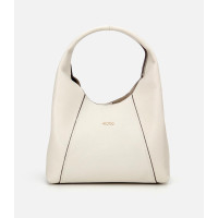 Kadın Deri Ekru Omuz Çantası