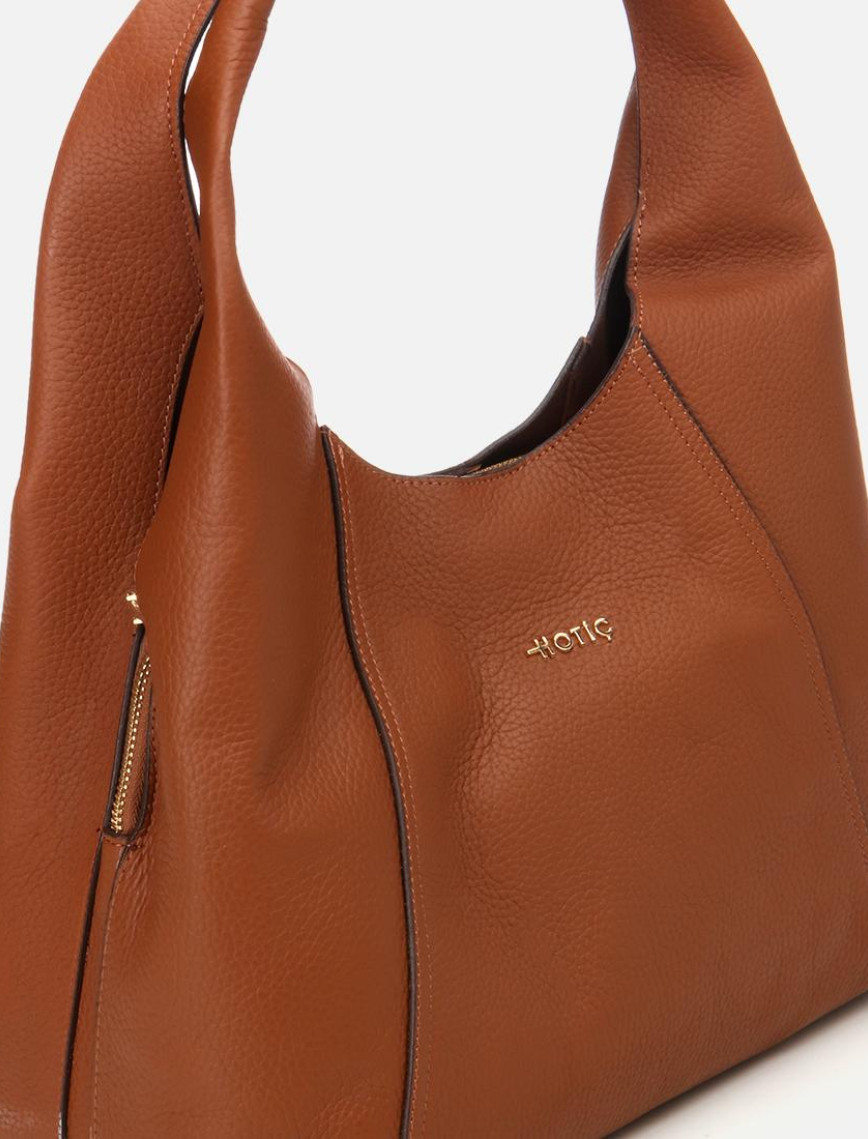 Kadın Deri Taba Omuz Çantası