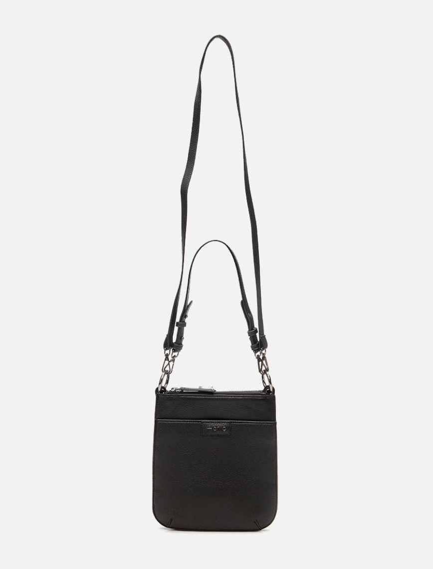 Kadın Siyah Bölmeli Omuz Çantası