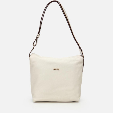 Kadın Deri Ekru Ayarlanabilir Askılı Omuz Çantası Kadın Deri Ekru Ayarlanabilir Askılı Omuz Çantası