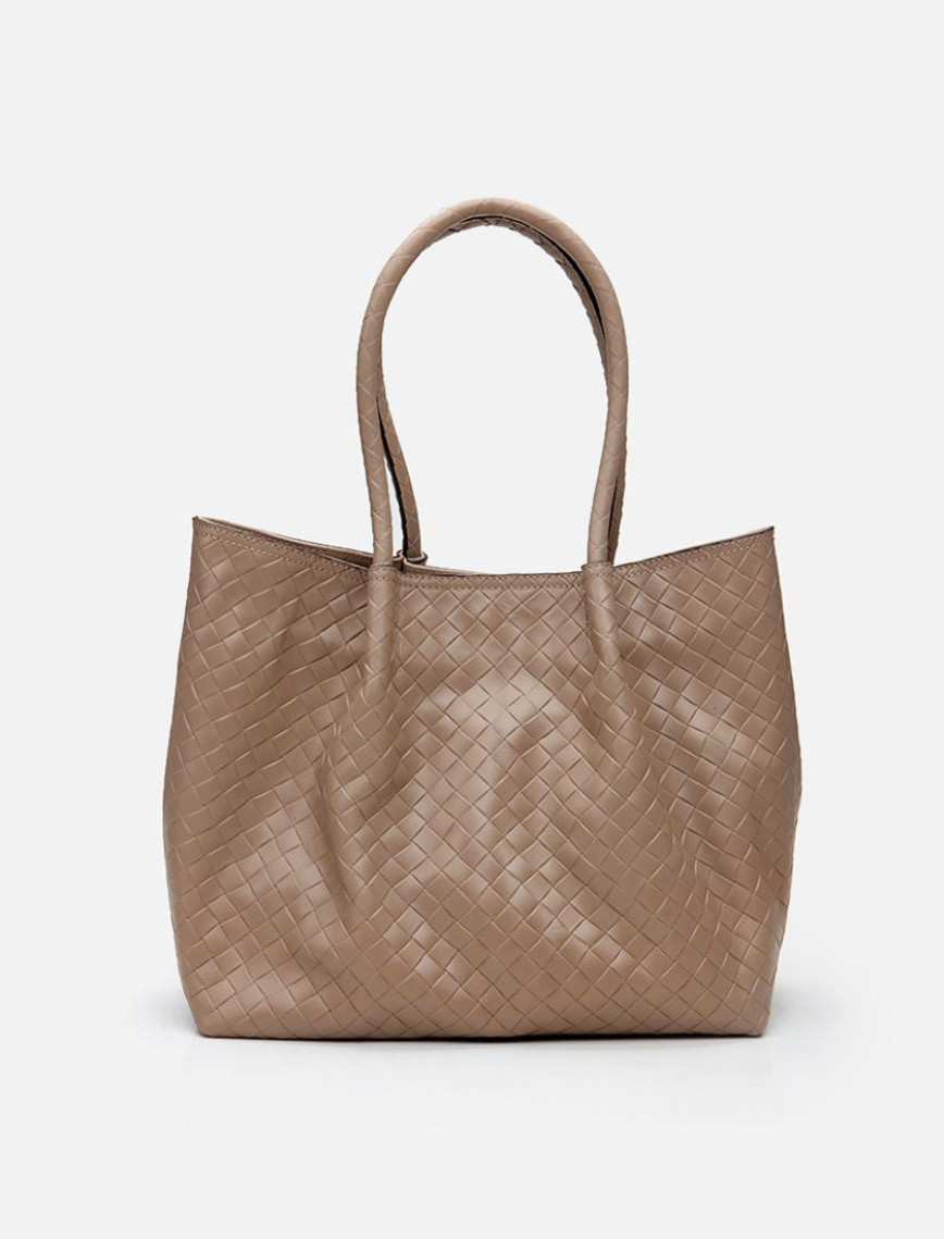 Kadın Deri Vizon Omuz Çantası Kadın Deri Vizon Omuz Çantası