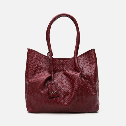 Kadın Deri Bordo Omuz Çantası Kadın Deri Bordo Omuz Çantası