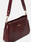 Kadın Deri Bordo Omuz Çantası Kadın Deri Bordo Omuz Çantası