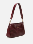 Kadın Deri Bordo Omuz Çantası Kadın Deri Bordo Omuz Çantası