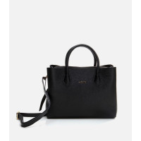 Kadın Deri Siyah Omuz Çantası Kadın Deri Siyah Omuz Çantası