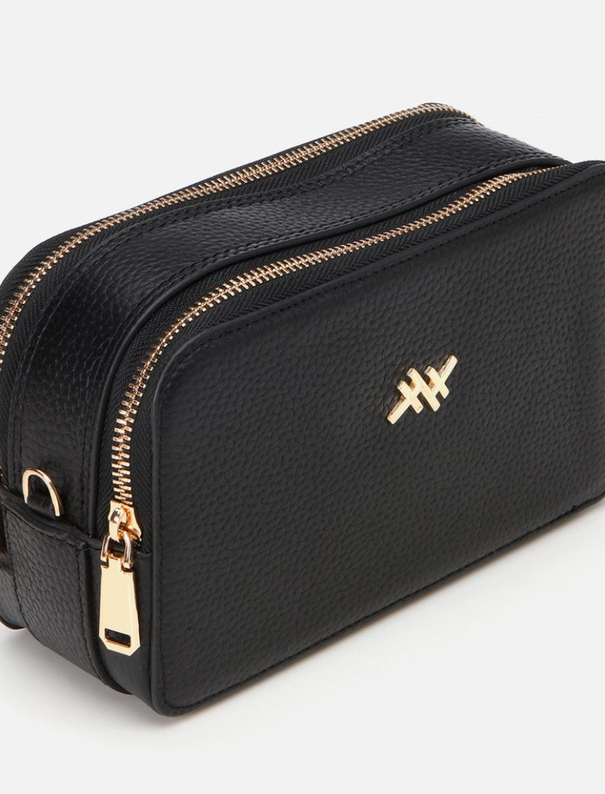 Kadın Deri Siyah Mini Çanta Kadın Deri Siyah Mini Çanta