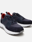 Erkek Süet Deri Lacivert Hafif Tabanlı Spor Ayakkabı Erkek Süet Deri Lacivert Hafif Tabanlı Spor Ayakkabı