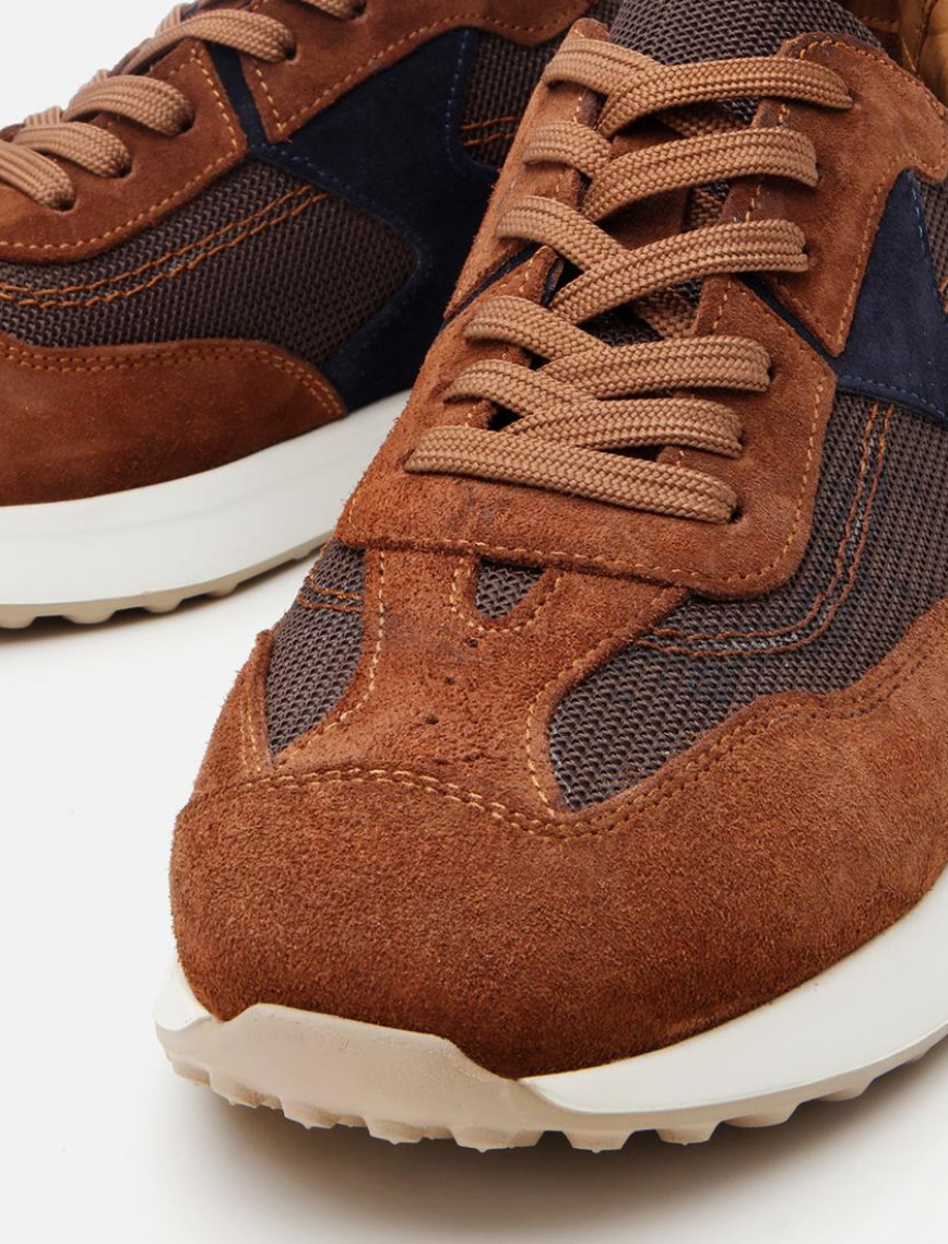 Erkek Süet Deri Taba Ultra Hafif Tabanlı Spor Ayakkabı Erkek Süet Deri Taba Ultra Hafif Tabanlı Spor Ayakkabı