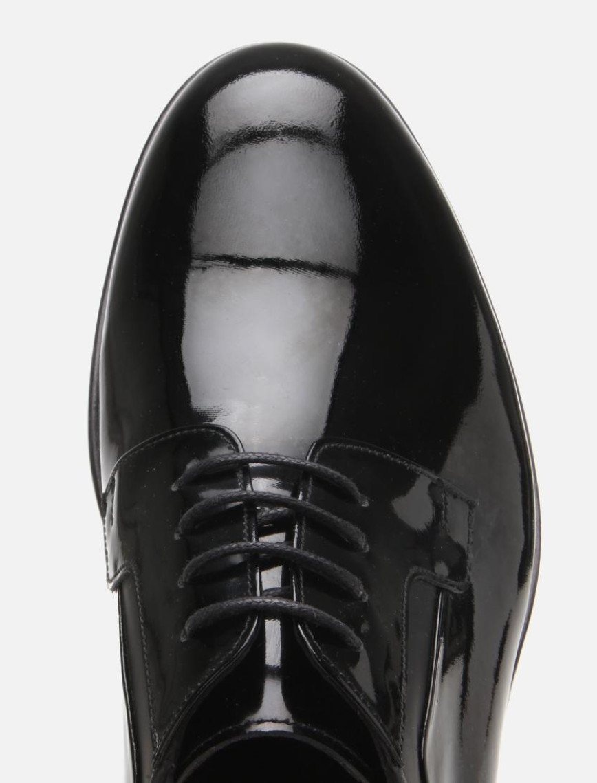 Erkek Rugan Deri Siyah Şık Klasik Ayakkabı Erkek Rugan Deri Siyah Şık Klasik Ayakkabı