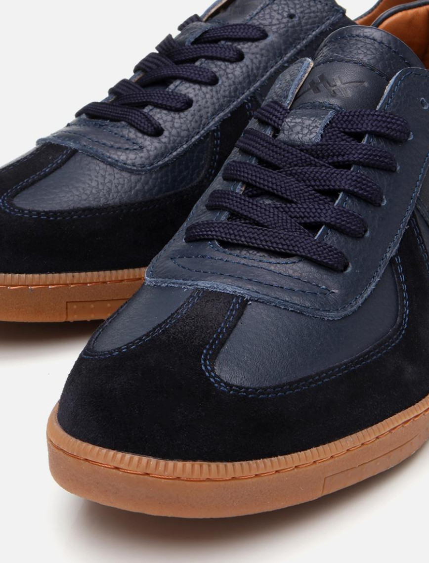 Erkek Süet Deri Lacivert Spor Ayakkabı Erkek Süet Deri Lacivert Spor Ayakkabı
