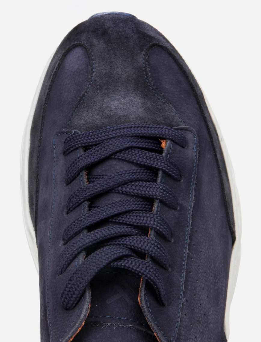 Erkek Nubuk Deri Lacivert Ultra Hafif Tabanlı Spor Ayakkabı Erkek Nubuk Deri Lacivert Ultra Hafif Tabanlı Spor Ayakkabı