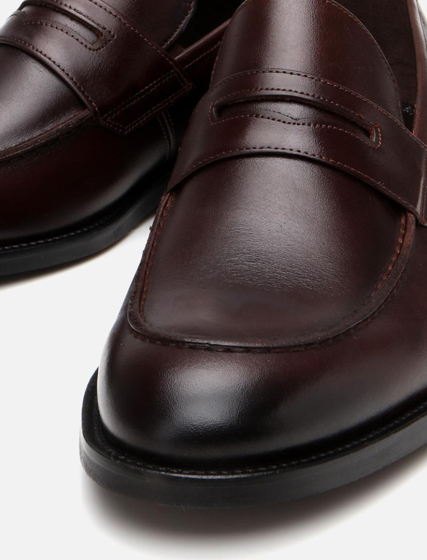 Erkek Deri Kahverengi Klasik Ayakkabı Erkek Deri Kahverengi Klasik Ayakkabı