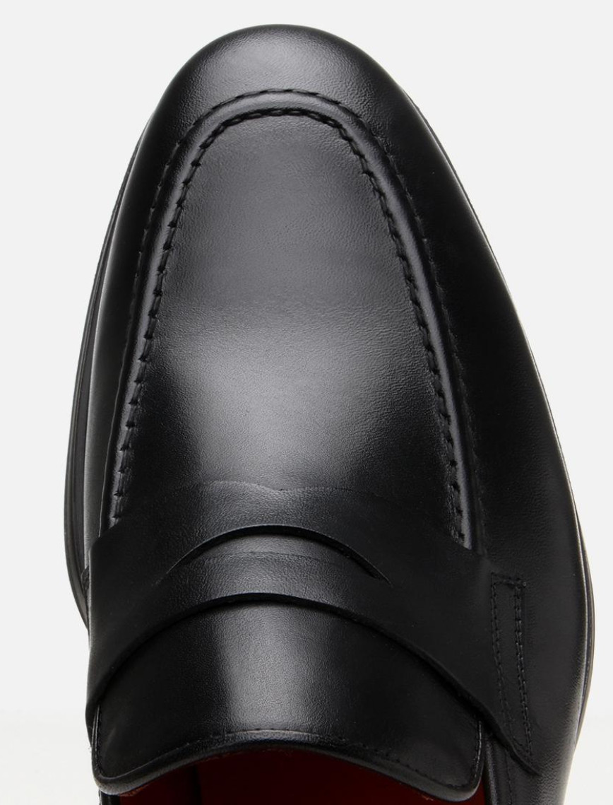 Erkek Deri Siyah Ultra Hafif Tabanlı Klasik Ayakkabı Erkek Deri Siyah Ultra Hafif Tabanlı Klasik Ayakkabı